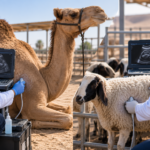 فحص السونار للابل والاغنام
